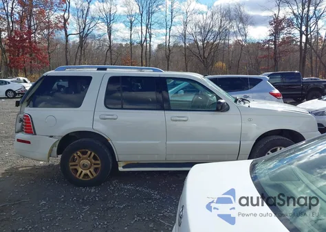 2004 Mercury Mountaineer из США, поврежденный, VIN 4M2DU86W44ZJ12716